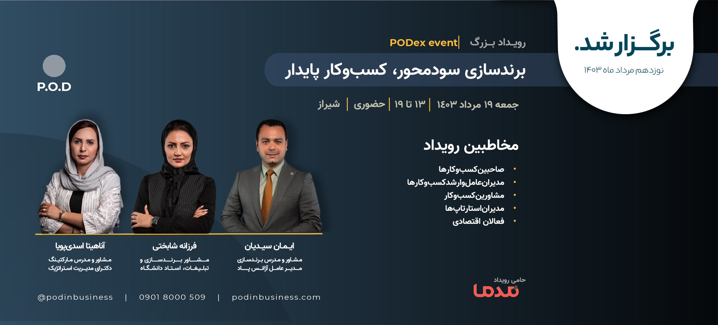event title: profit oriented branding